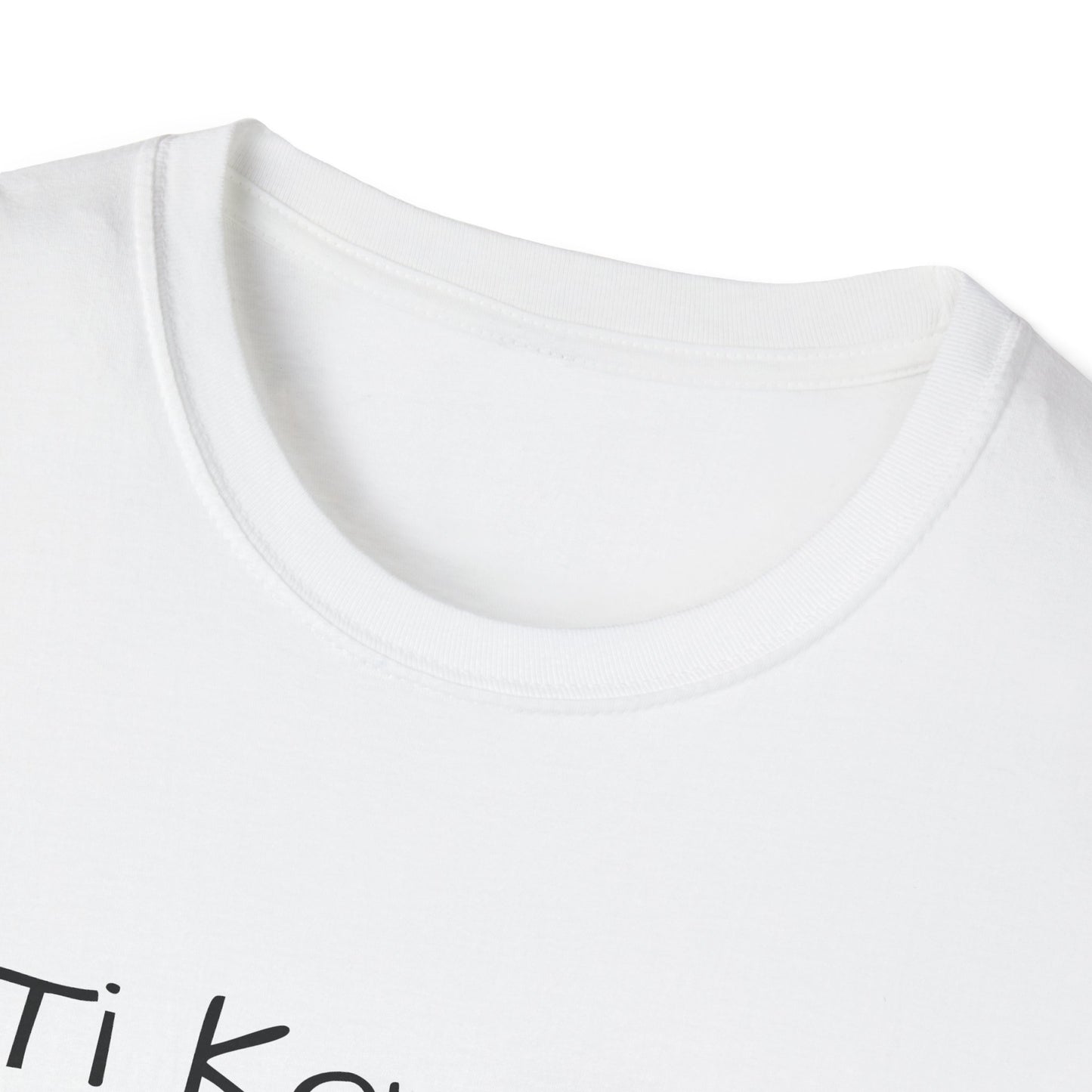 Comfortable Unisex T-Shirt - 'Ti Kompa, Ti Pikliz, Ti Lanmou' Design