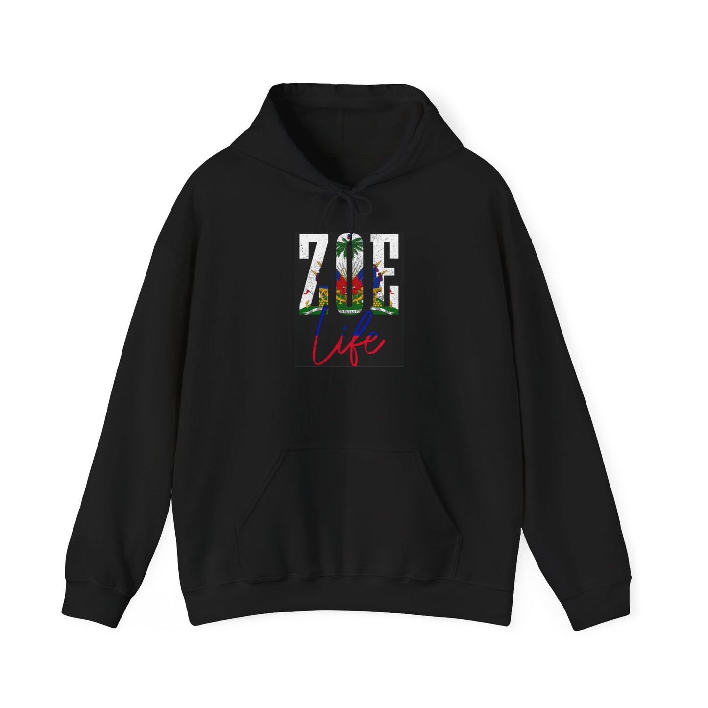 ZOE Life Unisex Hooded Sweatshirt - Vibrant Casual Wear for Every Occasion