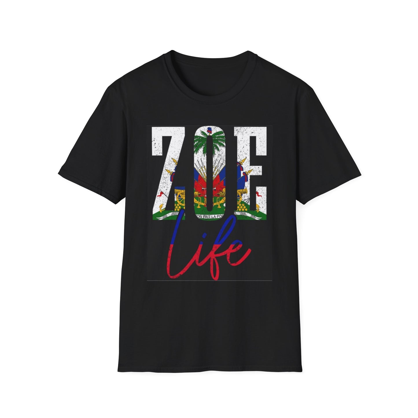 ZOE Life Unisex Softstyle T-Shirt - Celebrate Island Vibes