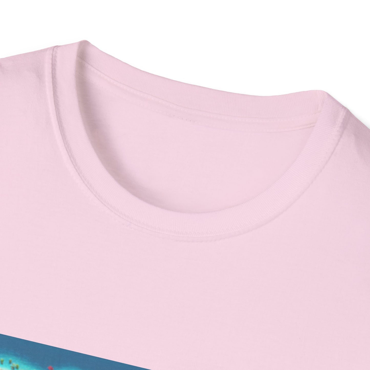 Floral Paradise Unisex Softstyle T-Shirt - Colorful Nature Design